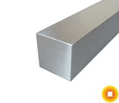 Алюминиевый квадрат АК6 100х100 мм